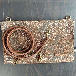 Meanwhile Back on the Farm Stingray Foldover Clutch